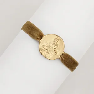 Bracelet Cœurs sacrés réversibles or