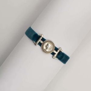 Bracelet H Notre-Dame de Lourdes argent