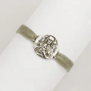 Bracelet Coeurs Sacrés réversible en argent