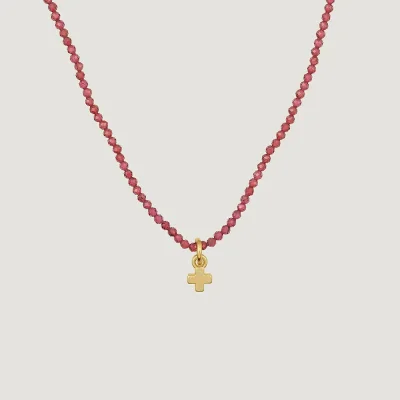 Collier croix chrétienne femme