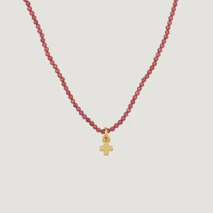 Collier croix chrétienne femme