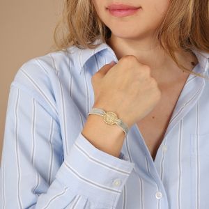 Bracelet Médaille Esprit Saint doré