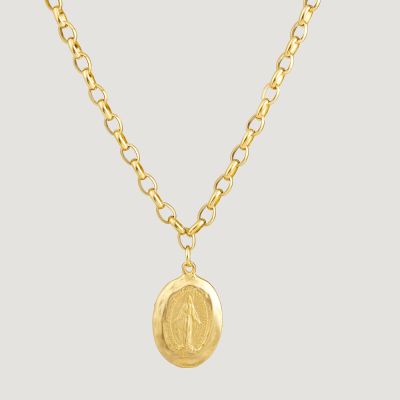 Collier Vierge Miraculeuse avec chaîne