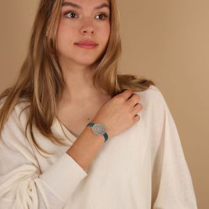 Bracelet Notre-Père argent