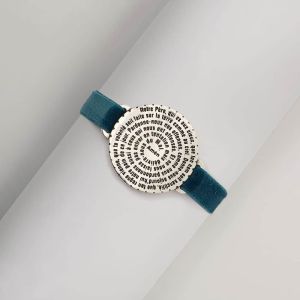 Bracelet Notre-Père argent