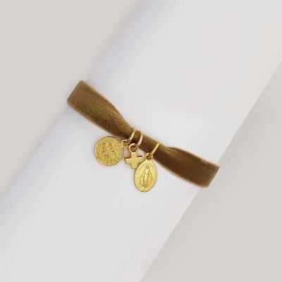 Bracelet 3 pampilles – or
